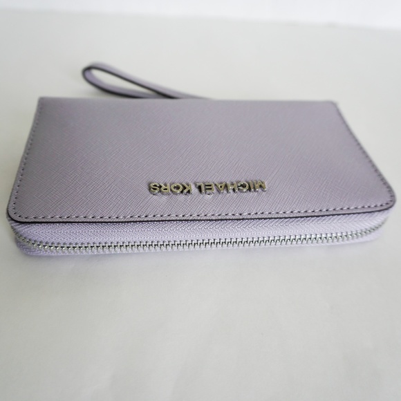 Michael Kors Jet Set LG Phone Case Wristlet Lilac - Picture 8 of 8